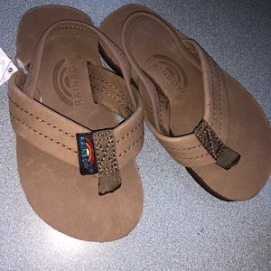 Toddler kids RAINBOW brand sandals 7/8 NWT